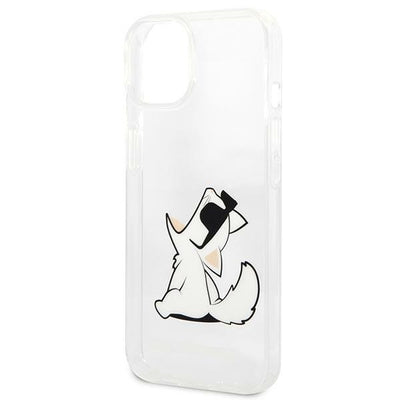 Karl Lagerfeld KLHCP14MCFNRC iPhone 14 Plus 6.7 "hardcase clear / transparent Choupette Fun