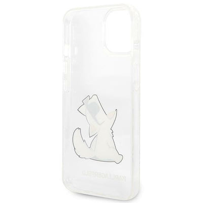 Karl Lagerfeld KLHCP14MCFNRC iPhone 14 Plus 6.7 "hardcase clear / transparent Choupette Fun