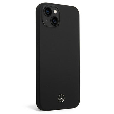 Mercedes Silicone Line case for iPhone 14 Plus - black