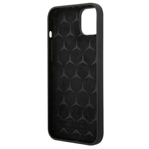 Mercedes Silicone Line case for iPhone 14 Plus - black