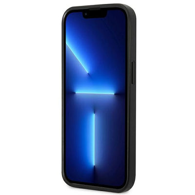 US Polo USHCP14LPFAV iPhone 14 Pro 6.1&quot; navy/navy blue Leather Stitch — U.S. Polo Assn.