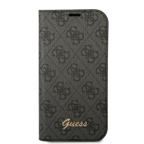 Guess GUBKP14SHG4SHK iPhone 14 6.1 "black / black book 4G Vintage Gold Logo