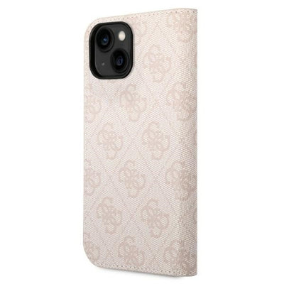 Guess GUBKP14SHG4SHP iPhone 14 6.1 "pink / pink book 4G Vintage Gold Logo