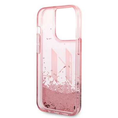 Karl Lagerfeld KLHCP14XLBKLCP iPhone 14 Pro Max 6.7 "pink / pink hardcase Liquid Glitter Big KL