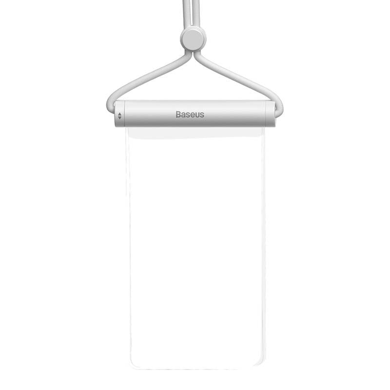 Waterproof phone case Baseus AquaGlide with Cylindrical Slide Lock (white) - Image 1