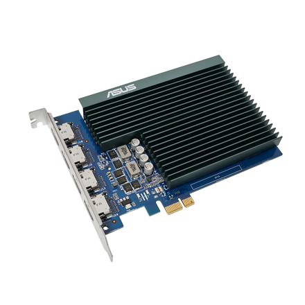 Asus | GT730-4H-SL-2GD5 | NVIDIA | 2 GB | GeForce GT 730 | GDDR5 | HDMI ports quantity 4 | PCI Express 2.0 | Memory cloc