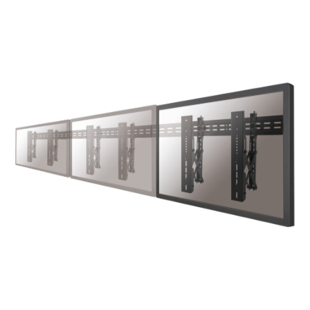 Neomounts Wall mount | LED-VW1000BLACK Videowall wall mount | 40-75 " | Maximum weight (capacity) 50 kg | Black