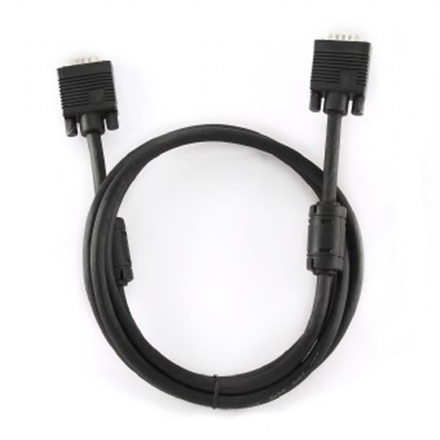 Gembird CC-PPVGA-10M-B Premium VGA HD15M/HD15M dual-shielded w/2*ferrite core 10M | Cablexpert