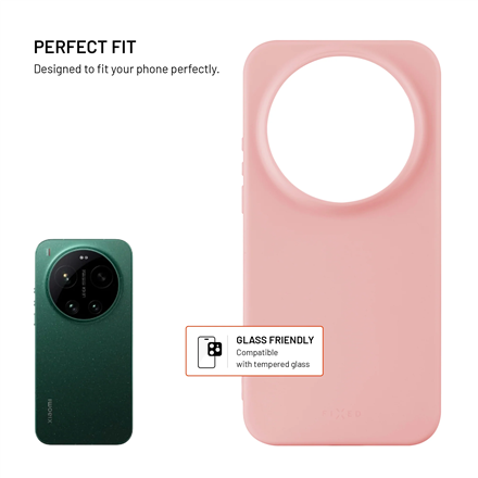Fixed Story | Back cover | Xiaomi | 17 Ultra | Rubberized | Pink