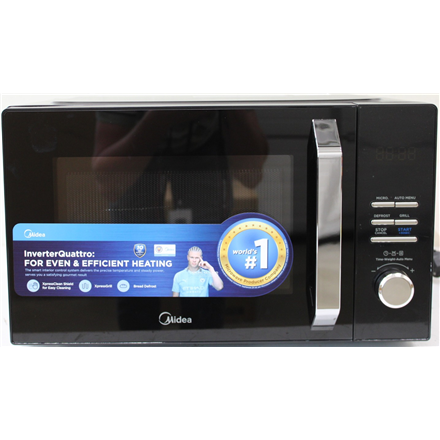 SALE OUT. Midea MAG25XF Microwave oven with grill, Oven 800 W, Grill 1000 W, 25 L, Black | Midea Microwave oven | MAG25X