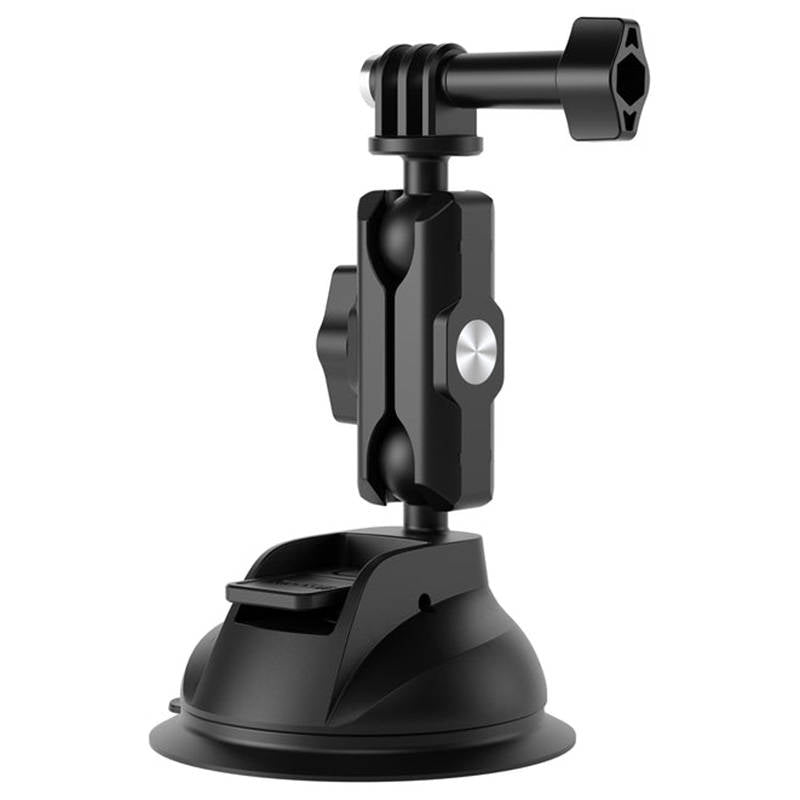 TELESIN Universal Suction Cup Holder with phone holder and action camera mounting TE-SUC-012 - Image 1
