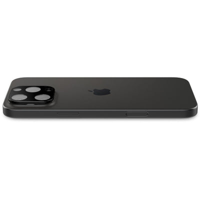 Spigen Optik.tR Camera Protector for iPhone 14 Pro / Pro Max / 15 Pro / Pro Max / 16 Pro / Pro Max - Black 2 pcs.