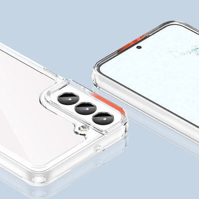 Outer Space Case for Samsung Galaxy S23+ cover with a flexible transparent frame — Hurtel
