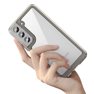 Outer Space Case for Samsung Galaxy S23+ cover with a flexible frame blue — Hurtel