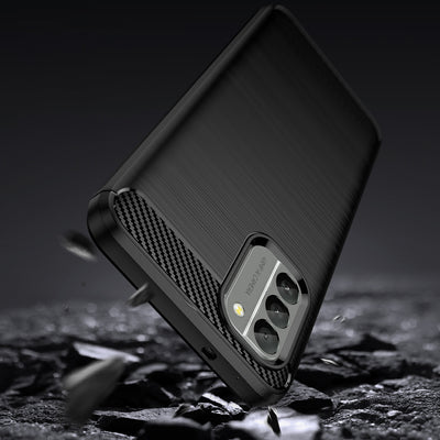 Carbon Case cover for Nokia G400 flexible silicone carbon cover black — Hurtel