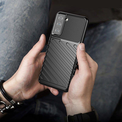 Thunder Case for Samsung Galaxy A14 5G silicone armor case blue — Hurtel