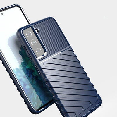 Thunder Case for Samsung Galaxy A14 5G silicone armor case blue — Hurtel