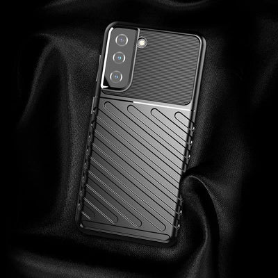 Thunder Case case for Samsung Galaxy A14 5G silicone armor case black — Hurtel