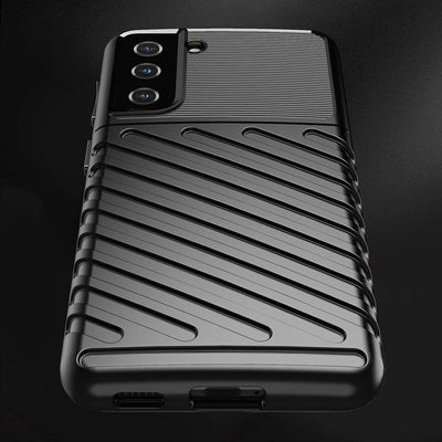 Thunder Case case for Samsung Galaxy S23+ silicone armor case black — Hurtel