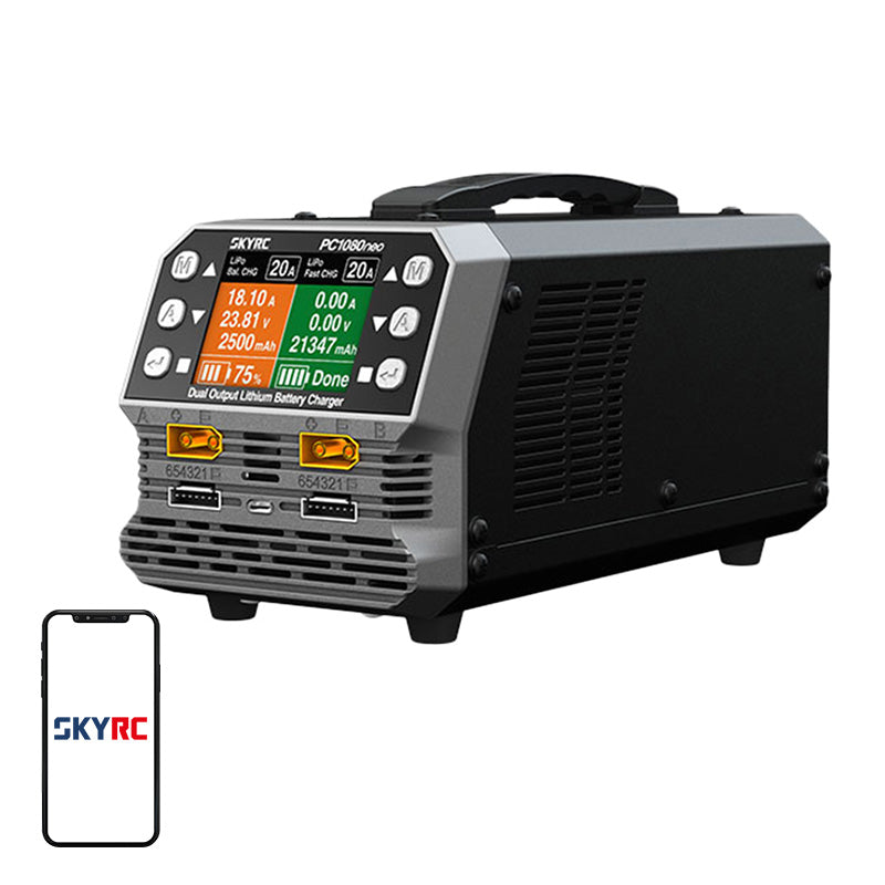 SkyRC PC1080neo dual-channel lithium battery charger - Image 1