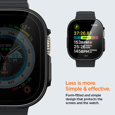 Spigen Thin Fit 360 Case for Apple Watch Ultra (49mm) - Black