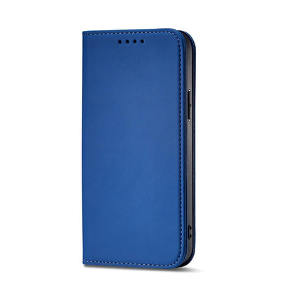 Magnet Card Case for Samsung Galaxy S23 Ultra flip cover wallet stand blue — Hurtel