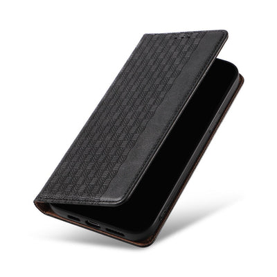 Magnet Strap Case for Samsung Galaxy S23 Flip Wallet Mini Lanyard Stand Black — Hurtel
