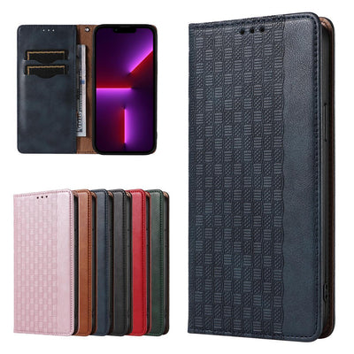 Magnet Strap Case Case for Samsung Galaxy S23 Flip Wallet Mini Lanyard Stand Blue — Hurtel