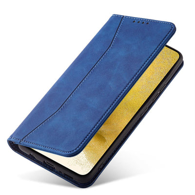 Magnet Fancy Case for Samsung Galaxy S23+ flip cover wallet stand blue — Hurtel
