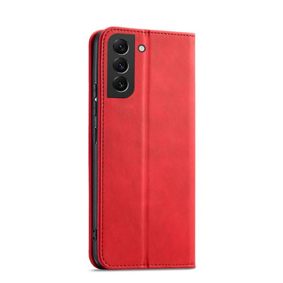 Magnet Fancy Case for Samsung Galaxy S23+ flip cover wallet stand red — Hurtel