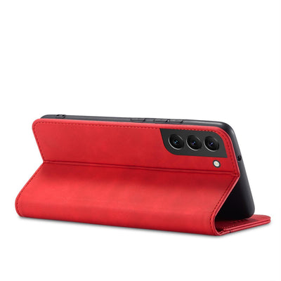 Magnet Fancy Case for Samsung Galaxy S23+ flip cover wallet stand red — Hurtel