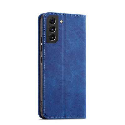 Magnet Fancy Case for Samsung Galaxy S23 Ultra Cover with Flip Wallet Stand Blue — Hurtel