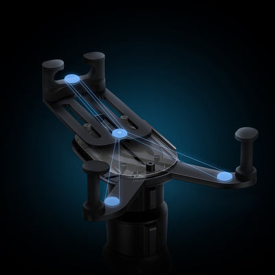 Baseus Stable Series air vent car holder black (SUWX020001)