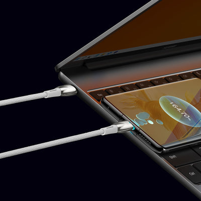 Baseus CADH000802 USB-C - USB-C PD cable 100W 5A 480Mb/s 2m - white