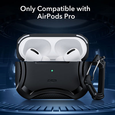 ESR Cyber ​​Armor Halolock Case with MagSafe for Apple AirPods Pro 1/2 - Black