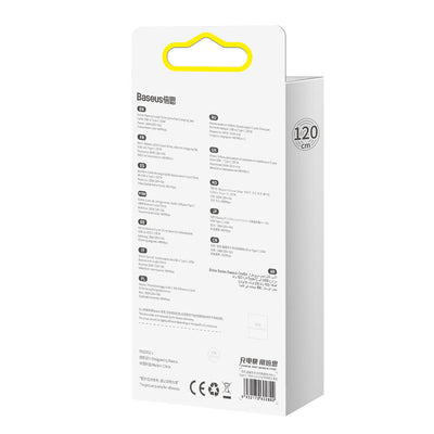 Baseus Crystal Shine Series cable USB cable for fast charging and data transfer USB Type A - USB Type C 100W 1.2m black (CAJY