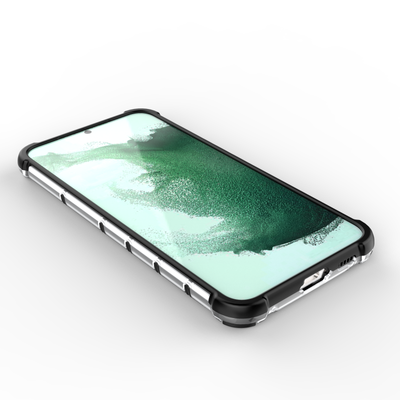 Honeycomb case for Samsung Galaxy S23+ armored hybrid cover transparent — Hurtel