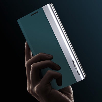 Sleep Case Pro case for Samsung Galaxy S23+ with flip stand blue — Hurtel