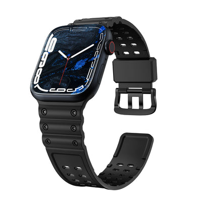 Strap Triple Protection for Apple Watch 38 / 40 / 41 mm bracelet strap - black — Hurtel