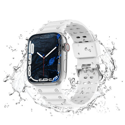 Strap Triple Protection for Apple Watch 38 / 40 / 41 mm band bracelet - white — Hurtel