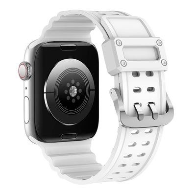 Strap Triple Protection for Apple Watch 38 / 40 / 41 mm band bracelet - white — Hurtel