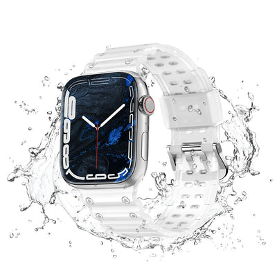 Strap Triple Protection for Apple Watch 38 / 40 / 41 mm band bracelet - transparent — Hurtel