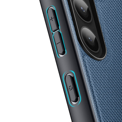 Dux Ducis Fino case Samsung Galaxy S23+ cover with silicone frame blue