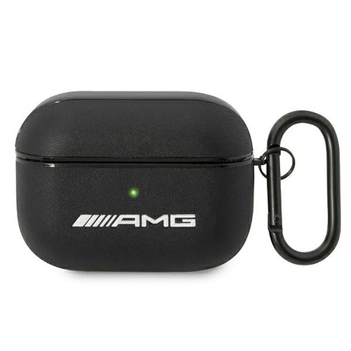 AMG Leather Big Logo case for AirPods Pro - black — Mercedes