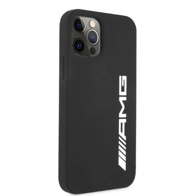 AMG Silicone Big Logo case for iPhone 12 Pro Max - black — Mercedes