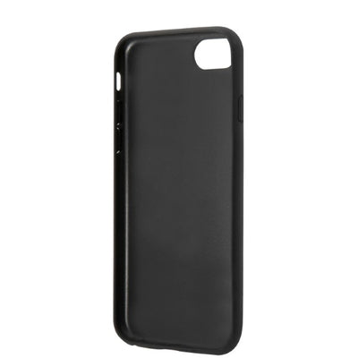 Karl Lagerfeld KLHCI8SAKICKCBK iPhone 7/8 / SE 2020 / SE 2022 black/black hardcase Saffiano Karl&amp;Choupette Head