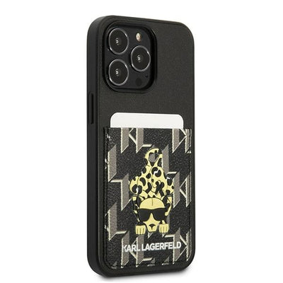 Karl Lagerfeld Karlimals Cardslot case for iPhone 13 Pro / iPhone 13 - black
