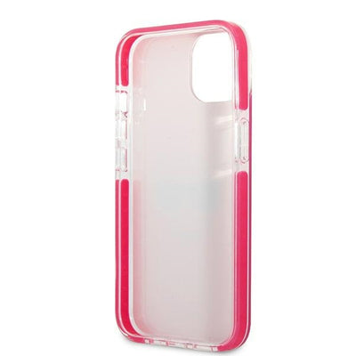 Karl Lagerfeld Choupette Head case for iPhone 13 - fuchsia