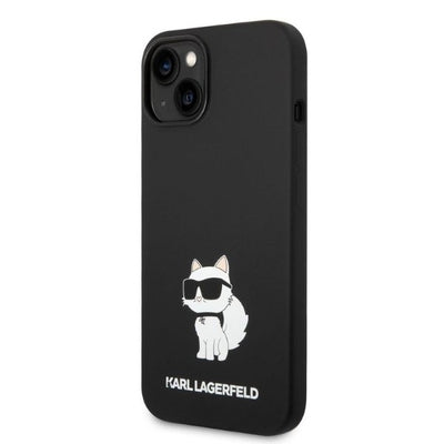Karl Lagerfeld Silicone Choupette case for iPhone 14 Plus - black
