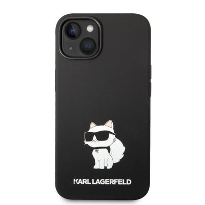 Karl Lagerfeld Silicone Choupette case for iPhone 14 Plus - black